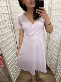 Selene - nočná košielka/šaty na dojčenie - lila