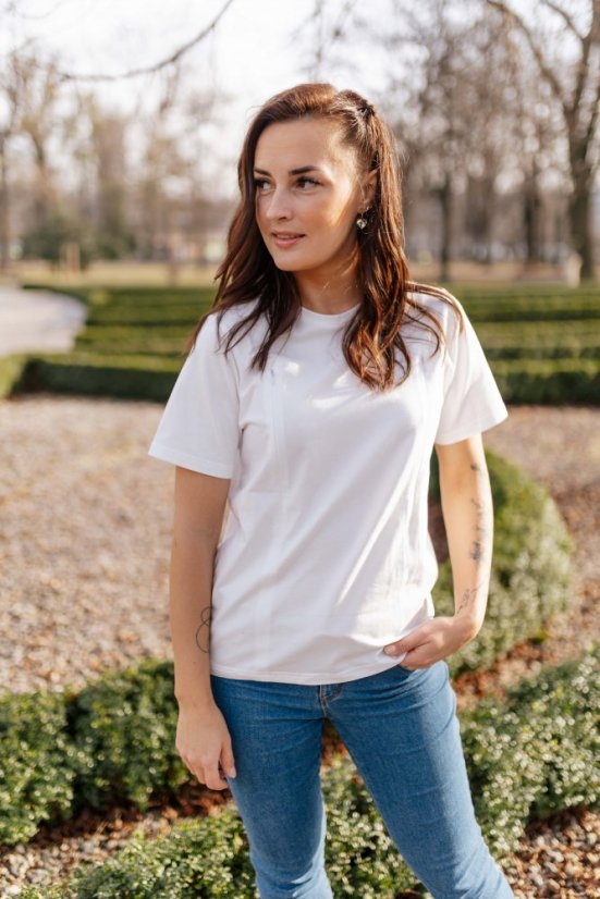 Mliečna baristka - Bavlnené oversize tričko - rôzne farby