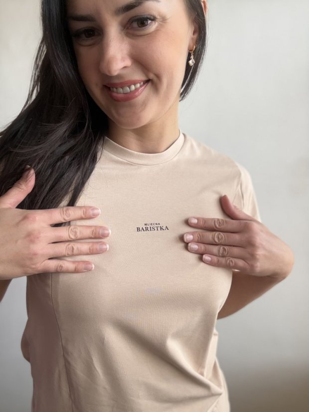 Bavlnené oversize tričko - minimalistické nápisy - rôzne farby