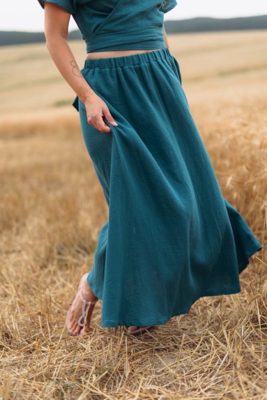Mušelínový set Elia Wrap short - rôzne farby a vzory