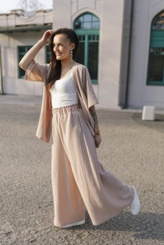 Dlhé mušelínové maxi nohavice - rôzne farby
