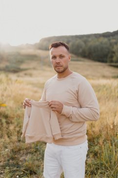 Detská mikina/svetrík - béžová