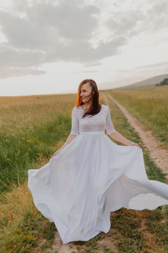 Svadobné šaty – Amalia - Veľkosť S