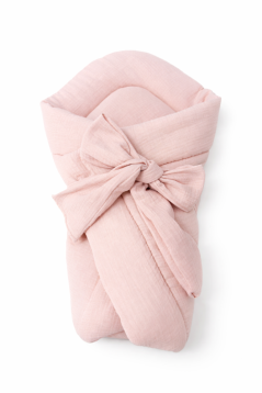 Mušelínová zavinovačka s mašľou - rôzne farby a vzory