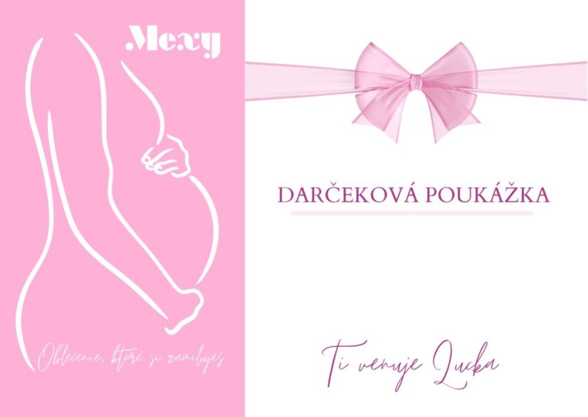 Darčeková poukážka - Hodnota: 50 EUR