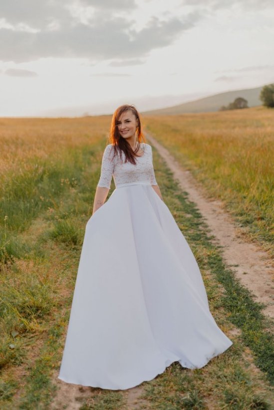 Svadobné šaty – Amalia - Veľkosť S