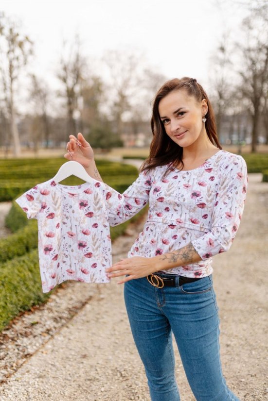 MATCHY úpletové tričko - rôzne vzory