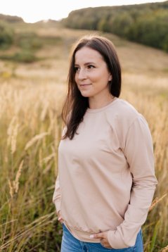 Dámska mikina na dojčenie - rôzne farby