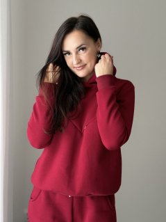 Hrubá mikina na dojčenie s kapucňou – rôzne farby