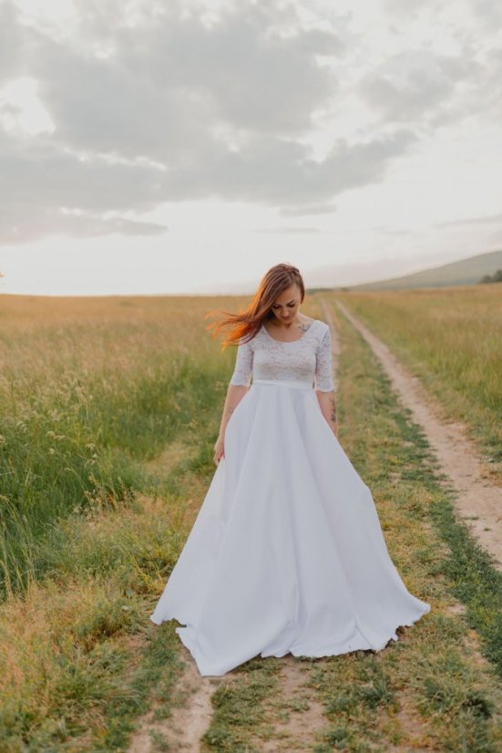 Svadobné šaty – Amalia - Veľkosť S