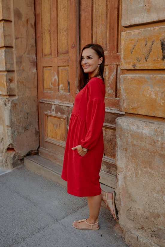 Ľanové šaty "Maison Linen" MIDI - rôzne farby