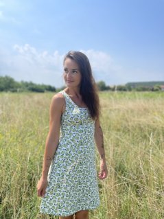 Úpletové tielkové šaty - NEKOJO - Jabĺčka