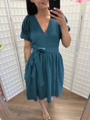 Šaty "Boho Breeze" - petrolej