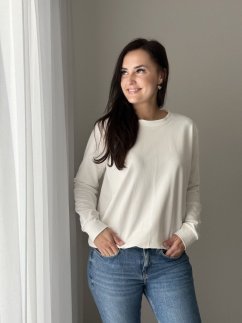 Dámska tenká mikina na dojčenie - rôzne farby