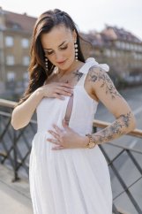 Šaty "Aurela romantika" MAMA A DCÉRA - rôzne farby a materiál
