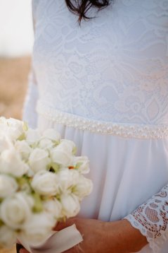 Svadobný korálkový opasok