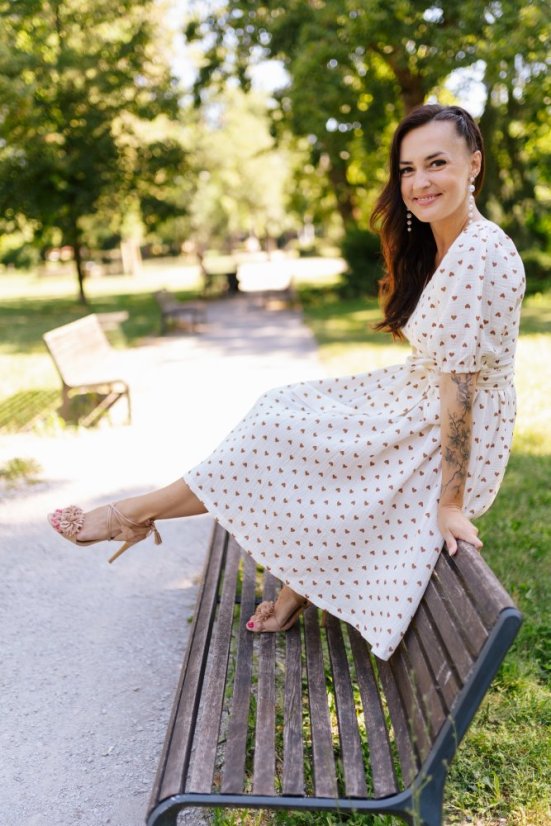 Šaty "Boho Breeze" - srdiečka