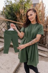Ačkové šaty a MATCHY tepláčky MAMA a SYN/DCÉRA– Rôzne farby
