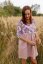 Teplákové šaty na dojčenie - MAMA a DCÉRA – staroružové pivonky