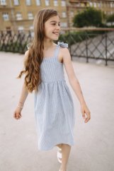 Šaty "Aurela" MAMA A DCÉRA - pásiky