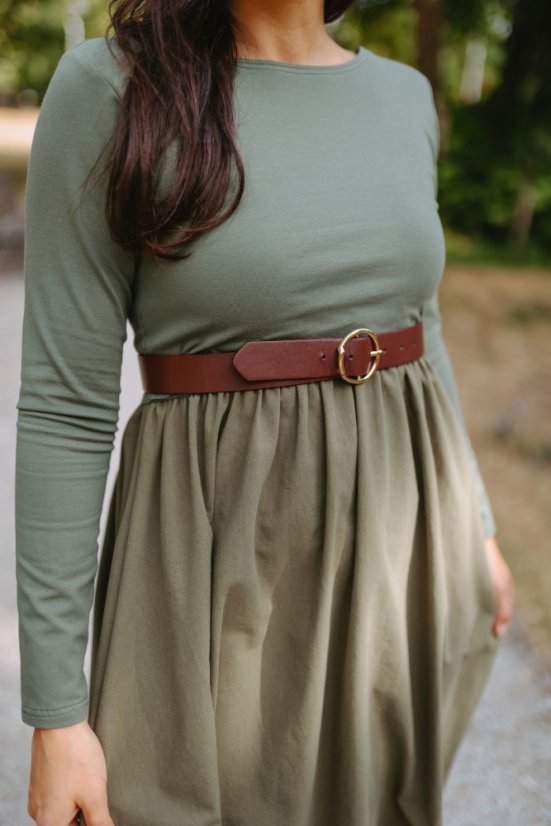 Šaty „Amélia“ – khaki