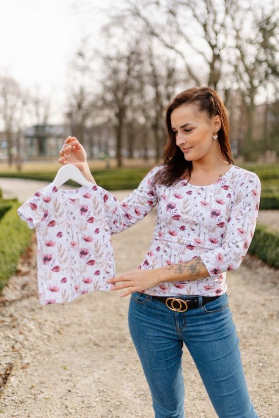 MATCHY úpletové tričko - rôzne vzory