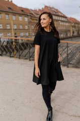 Šaty "Luna" Basic – čierne
