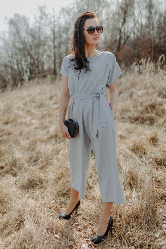 Elegantný overal na dojčenie – grey