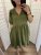 Šaty "Boho Breeze" - Army green