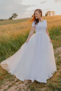 Svadobné šaty - Veľkosť - XL