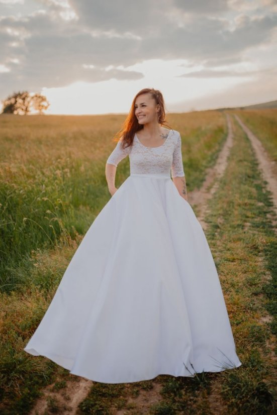 Svadobné šaty – Amalia - Veľkosť S