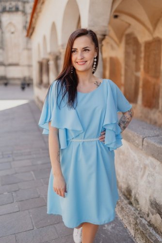 Spoločenské šaty – modré