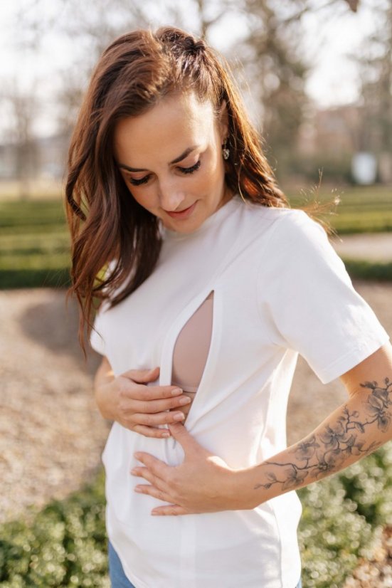 Mliečna baristka - Bavlnené oversize tričko - rôzne farby