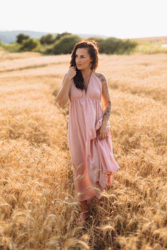Mušelínové šaty Aria - rôzne farby a vzory