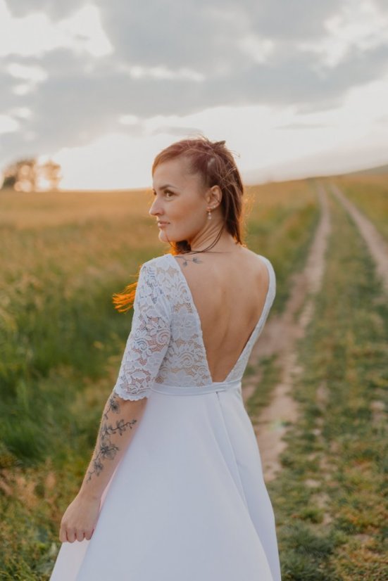 Svadobné šaty – Amalia - Veľkosť S