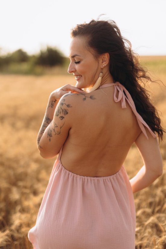 Mušelínové šaty Aria - rôzne farby a vzory