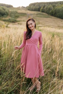 Zavinovacie MIDI šaty – rôzne farby