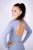 Funkčný crop top s dlhým rukávom special – basic – grey
