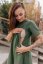 Oversize ačkové šaty – army green - Veľkosť: M/L