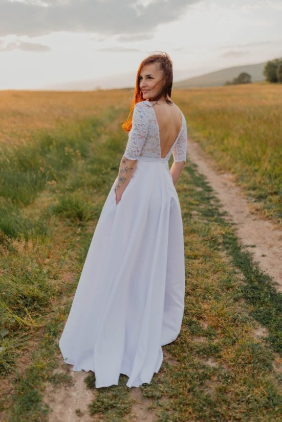 Svadobné šaty – Amalia - Veľkosť S