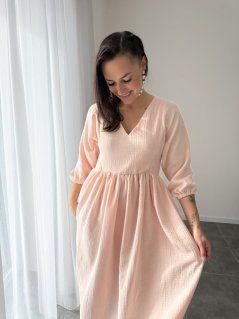 Šaty "Boho Breeze" - marhuľka