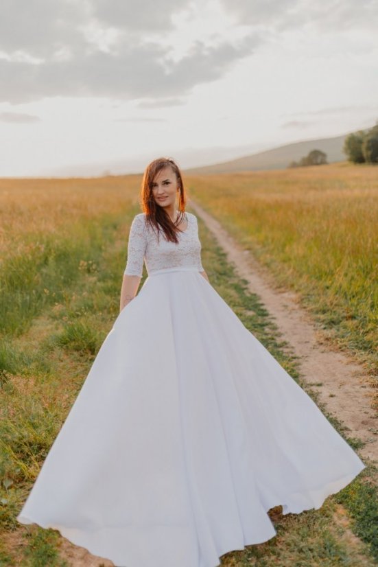 Svadobné šaty – Amalia - Veľkosť S