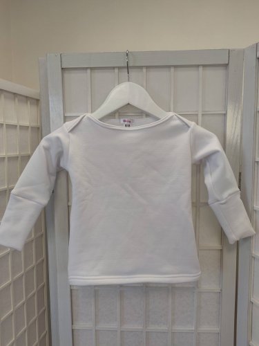 Detské termo tričko - biele - Veľkosť detské oblečenie: 80-86