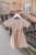 Dievčenské šaty "Luna" basic - Beige