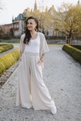 Luxusný ľanový kimono set - rôzne farby