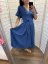 Šaty "Boho Breeze" - Royal blue