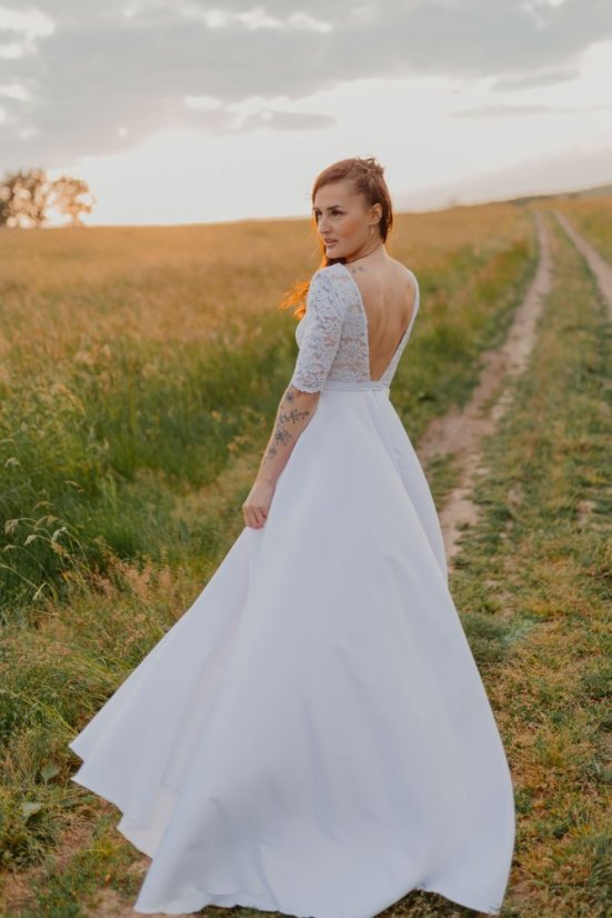 Svadobné šaty – Amalia - Veľkosť S