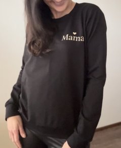 Dámska tenká mikina - small MAMA - rôzne farby