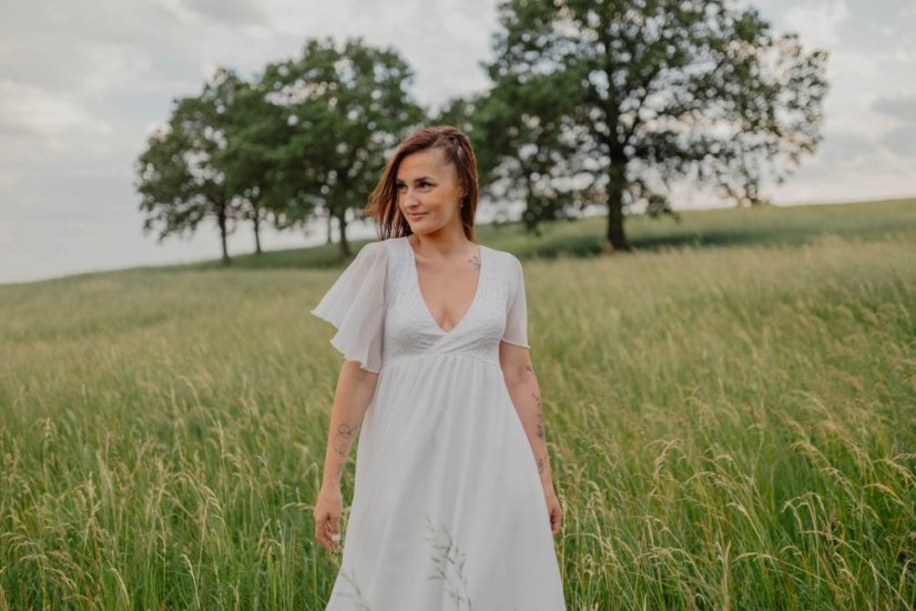Svadobné šaty – Megan - Veľkosť S