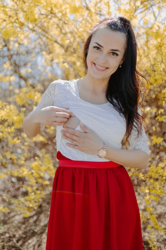 Spoločenské šaty "Grace" – MAMA A DCÉRA – Smotanovo - Bordové
